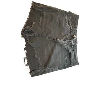 AMERICAN EAGLE DENIM CUT OFF SHORTS COMFORT STRETCH WAIST WOMENS SIZE 6